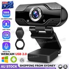1080P Webcam Full HD USB 2.0 For PC Desktop Laptop Web Camera with Microphone