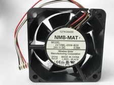 1 pcs NMB 6025 2410ML-05W-B25 DC24V 0.09A 4-wire inverter cooling fan