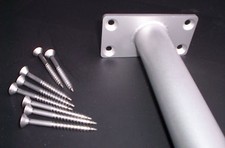 Drążek gimnastyczny, drążek gimnastyczny, drążek rozprężny, stal nierdzewna, /-155/ cm, szklane koraliki napromieniowane