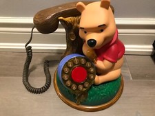 Disney Winnie the Pooh Telephone - Beautiful Detail - Tested and Working