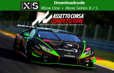 NEU für XBOX One Series X S Spiel Assetto Corsa Competizione Download Key Code