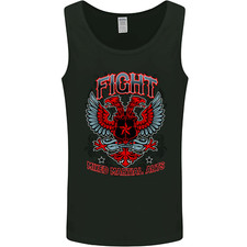 Fight Warriors Mixed Martial Arts MMA Mens Vest Tank Top