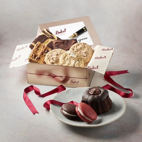 Dulcet Gourmet Food Gift Basket Chocolate Bundt Cookies Brownies Whoopie Pies - Picture 22 of 23