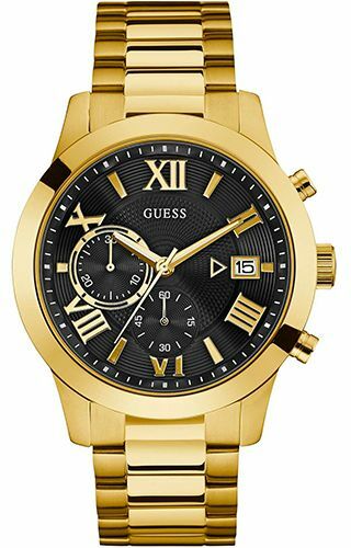 Orologio Guess - W0668G8 W0668G8, Atlas Uomo ACCIAIO 316 L Oro Giallo | eBay