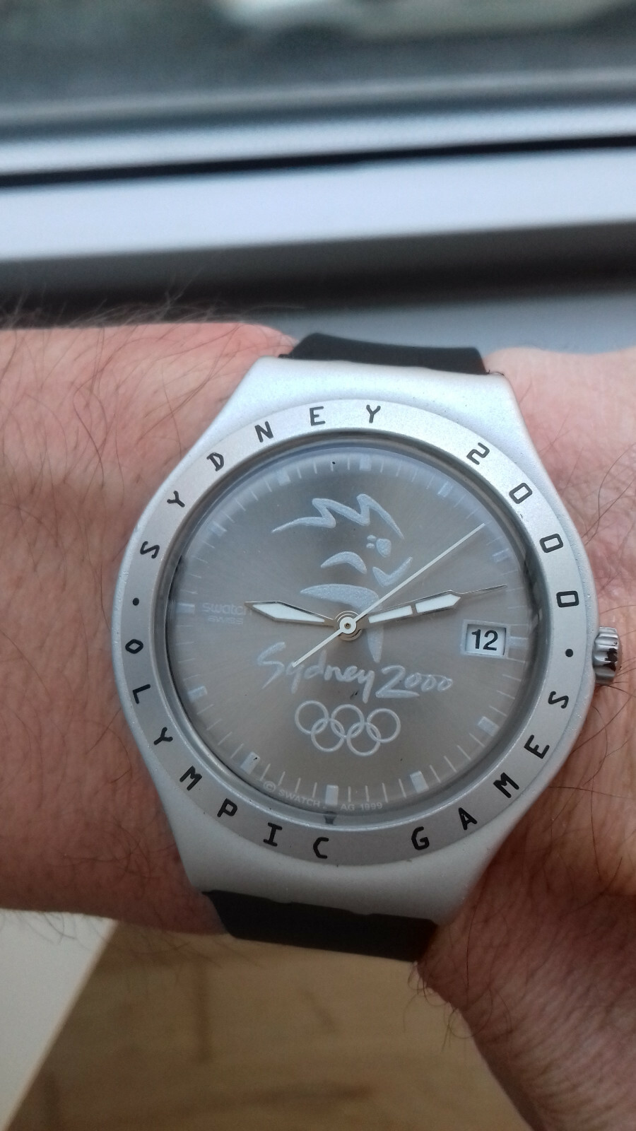 Swatch IRONY スウォッチ シドニー2000 Vintage Swatch Watch Irony 2000 RUSHCUTTERS Chrono YCS4005