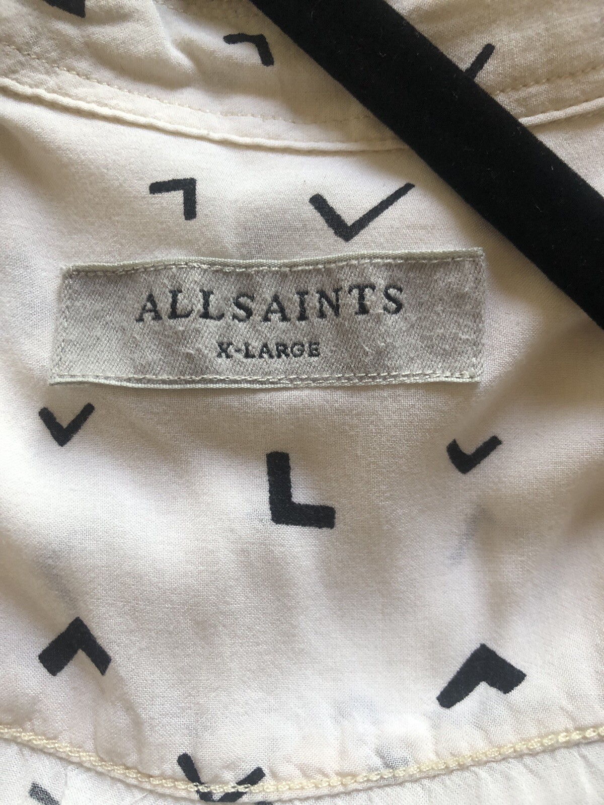 All Saints Men Shirt Size XL eBay