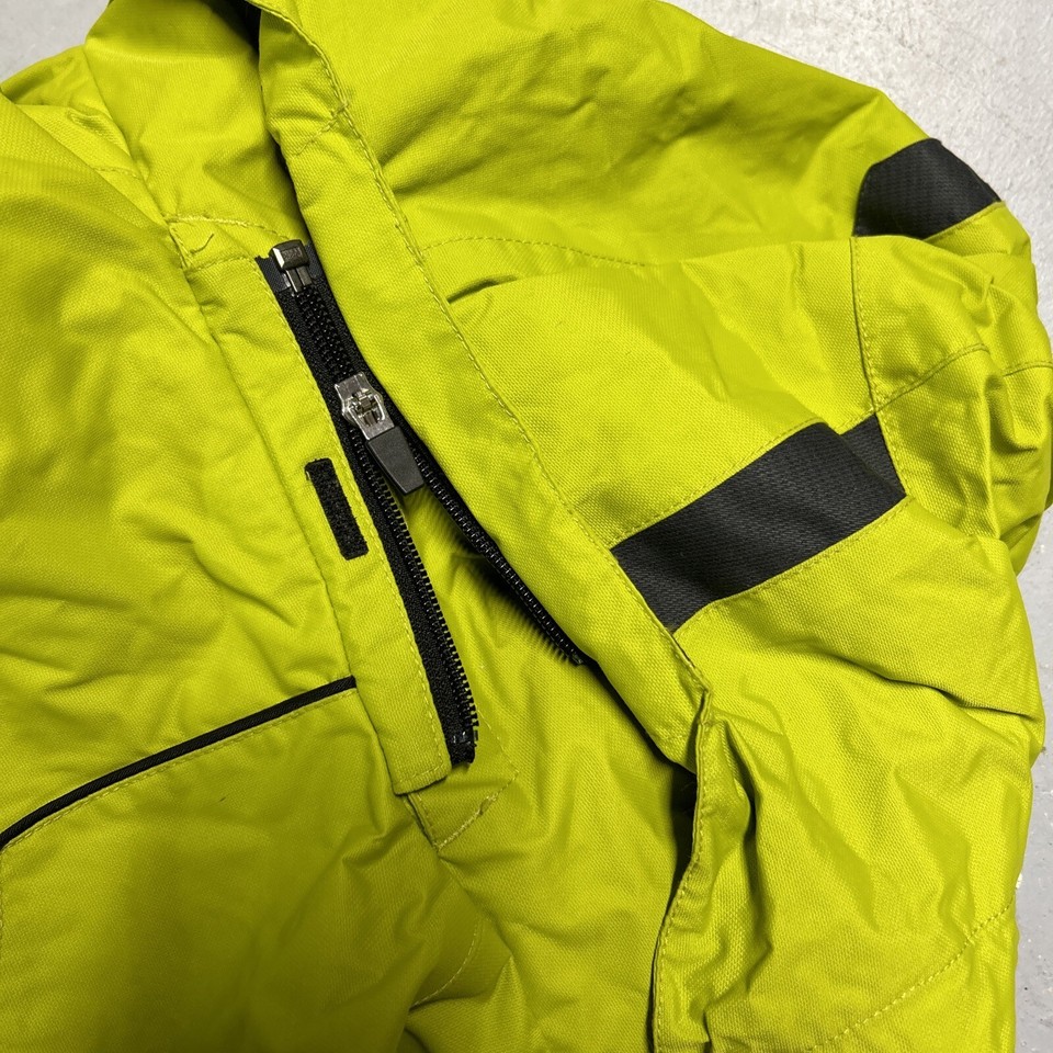 Obermeyer Ski Jacket Juniors 10 Lime Green Snowboarding Sledding Hiking