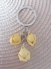 Portachiavi tortellini in fimo handmade idea regalo
