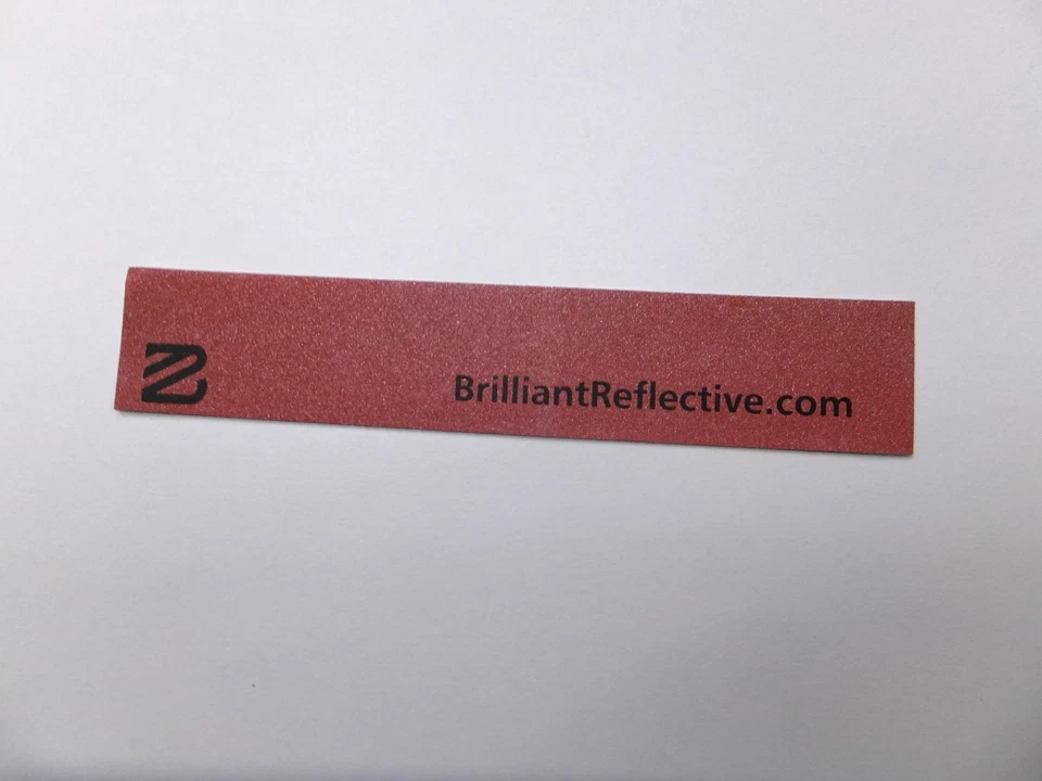 Calcomanía de cuadro brillante reflectante para bicicleta MTB BMX extremadamente reflectante Foto 3 de 4