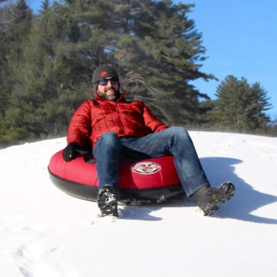 Sled outdoor Heavy-Duty Towable Commercial Snow Tube