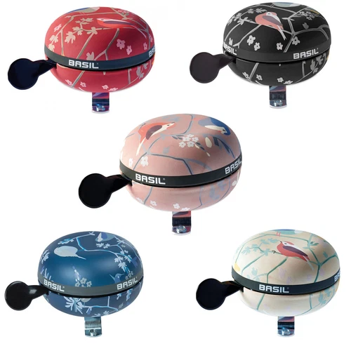 Basil Ding Dong Glocke Fahrradglocke Wanderlust Ø 80mm versch. Designs Klingel