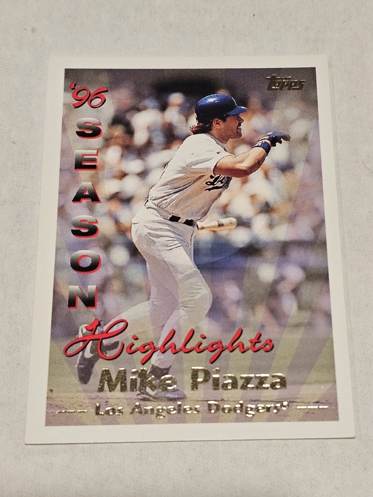 1997 Topps Season Highlights #104 Mike Piazza