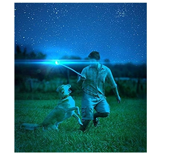 Chuckit! Max Glow Ball 狗玩具,大号(3 英寸直径)适用于狗 60 - 100 磅, — 第 4/4 张图片