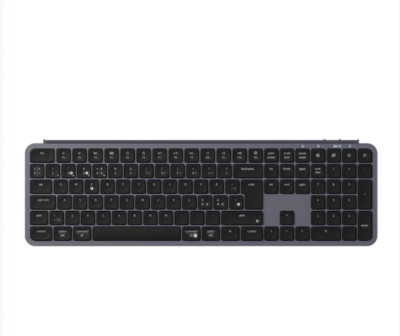 Keychron B6 Pro Ultra-Thin Wireless Keyboard, Full-Size with Numeric Keypad