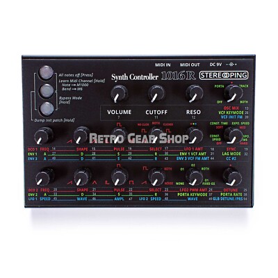 Stereoping CE-1 1016R Midi Controller for Oberheim Matrix 1000/6