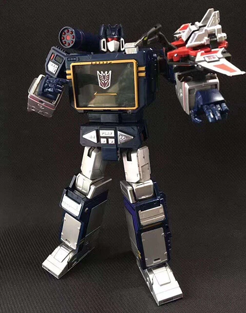 NUEVO Transform MP-13 SOUNDWAVE LASER BIRDS FIGURA DE ACCIÓN JUEGO DE CAJA Foto 3 de 4