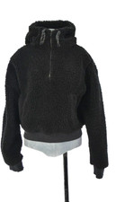 Lululemon Jacket Hoodie Teddy Bear Oh So Sherpa Fleece Half Zip Black Size S