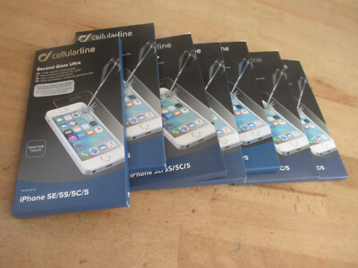 25 x Handy Schutzglas für iPhone SE/ 5S / 5C / S    Restposten DV3H2Reg1K21
