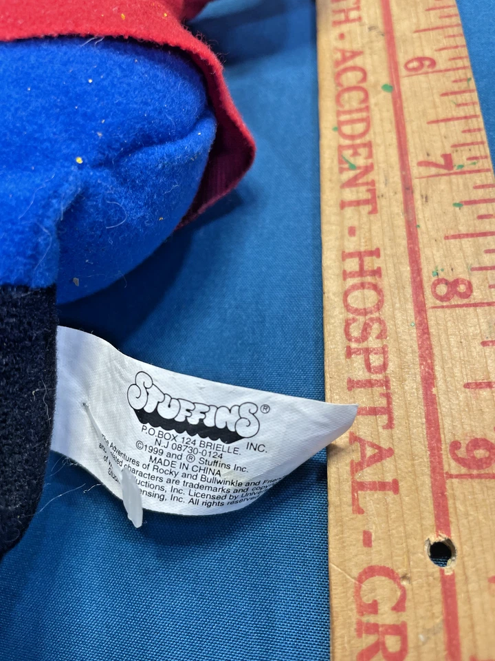 Peluche DUDLEY DOO RIGHT OF THE MONTIES - ROCKY & BULLWINKLE & FRIENDS (NUEVO CON ETIQUETAS Foto 3 de 4