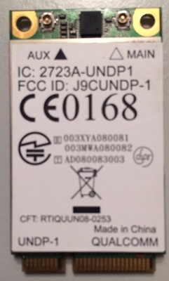 WWAN UMTS HSDPA 3G Modul mini PCI-e Karte Qualcomm Sony Vaio T77Z039.07 LF 