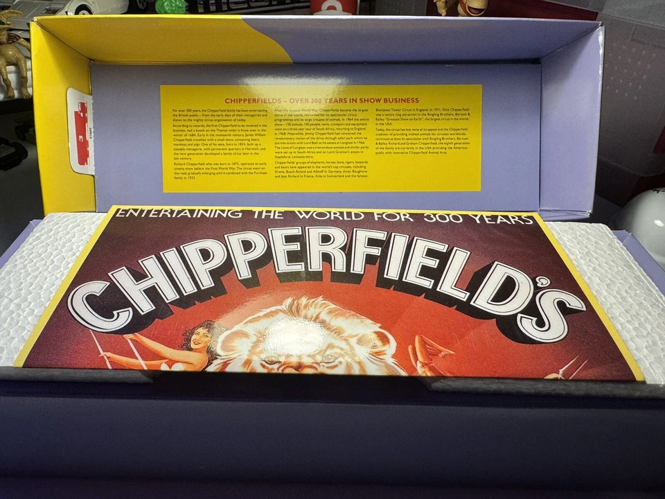 97889 Corgi AEC Cage Chipperfields Circus Truck Trailer Classics CAGE TRUCK Box - Image 3 of 4