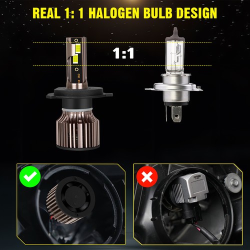 For Toyota Sequoia 2001-2007 Combo LED Headlight High/Low Beam Fog Light Bulb Q7 - Picture 11 of 21