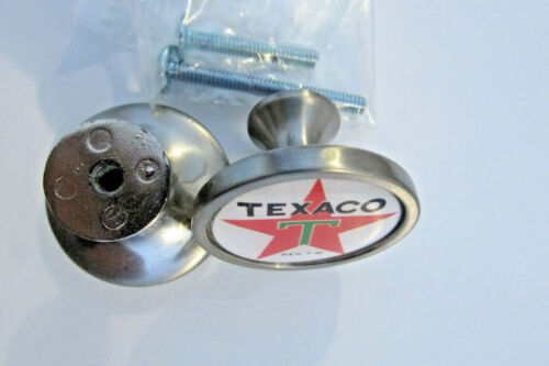 Texaco Gas Cabinet Knobs , Texaco Gasoline Logo Cabinet Pull / kitchen knob - Picture 2 of 2