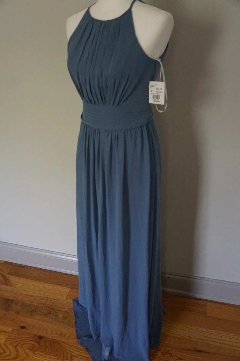 David's bridal shop keyhole bridesmaid dress