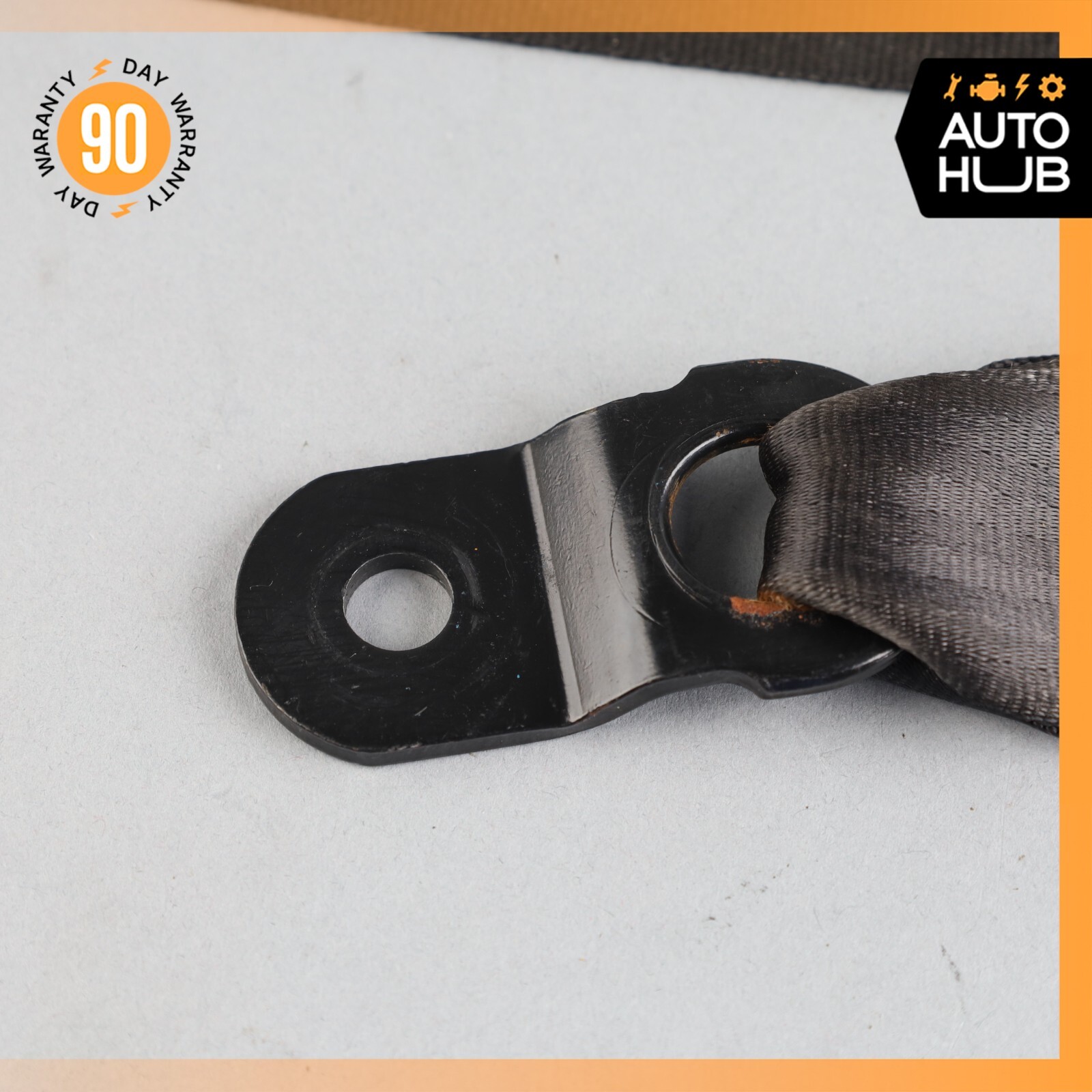 03-08 Maserati Quattroporte M139 Front Left Side Seat Belt Black OEM 51k