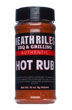 Heath Riles BBQ HOT BBQ Rub - 13oz (370g)