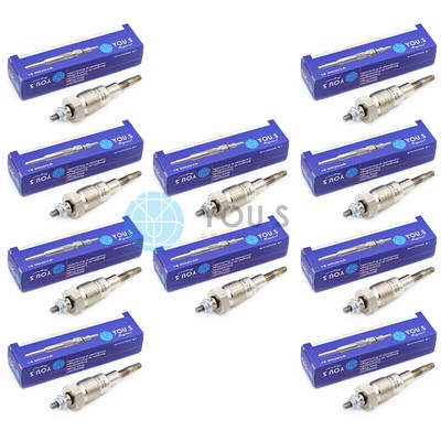 10 x YOU.S Original Glow Plugs for PEUGEOT MAGIRUS DRIVING Tractor Tractor - NEW