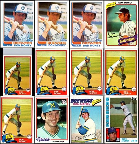 Topps Don Money (26) Card Lot - ADD SOME MAGIC TO YOUR COLLECTION – ONE-OF-A-... - Picture 2 of 6