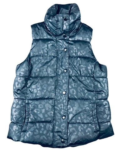 Veste Teinte Bleu-vert Avec Capuche - New York And Company - Taille M - Zip Et Boutons