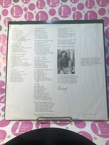 Michael Franks: Tiger In The Rain LP 1979 Warner Bros BSK-3294 *PLAY TESTED EXC* - Picture 6 of 10