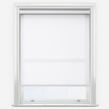 NewEdgeBlinds Plain Fabric Straight Edge Daylight Dimout Roller Blind 165cm Drop