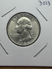 1964 D Washington Quarter - BU - As Shown! (#3013)
