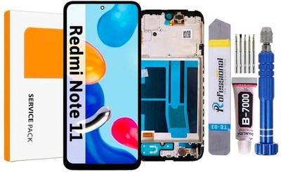 Original OEM Für Xiaomi Redmi Note 11 Display Bildschirm LCD +Rahmen