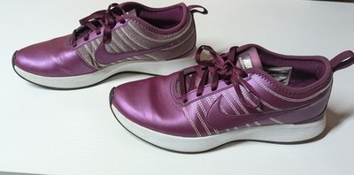 Nike DualTone Racer Bordeaux Purple Running Sneakers Shoes Women's 6.5 