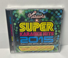 Super Karaoke Hits 2015 by Various CD With Lyric Booklet