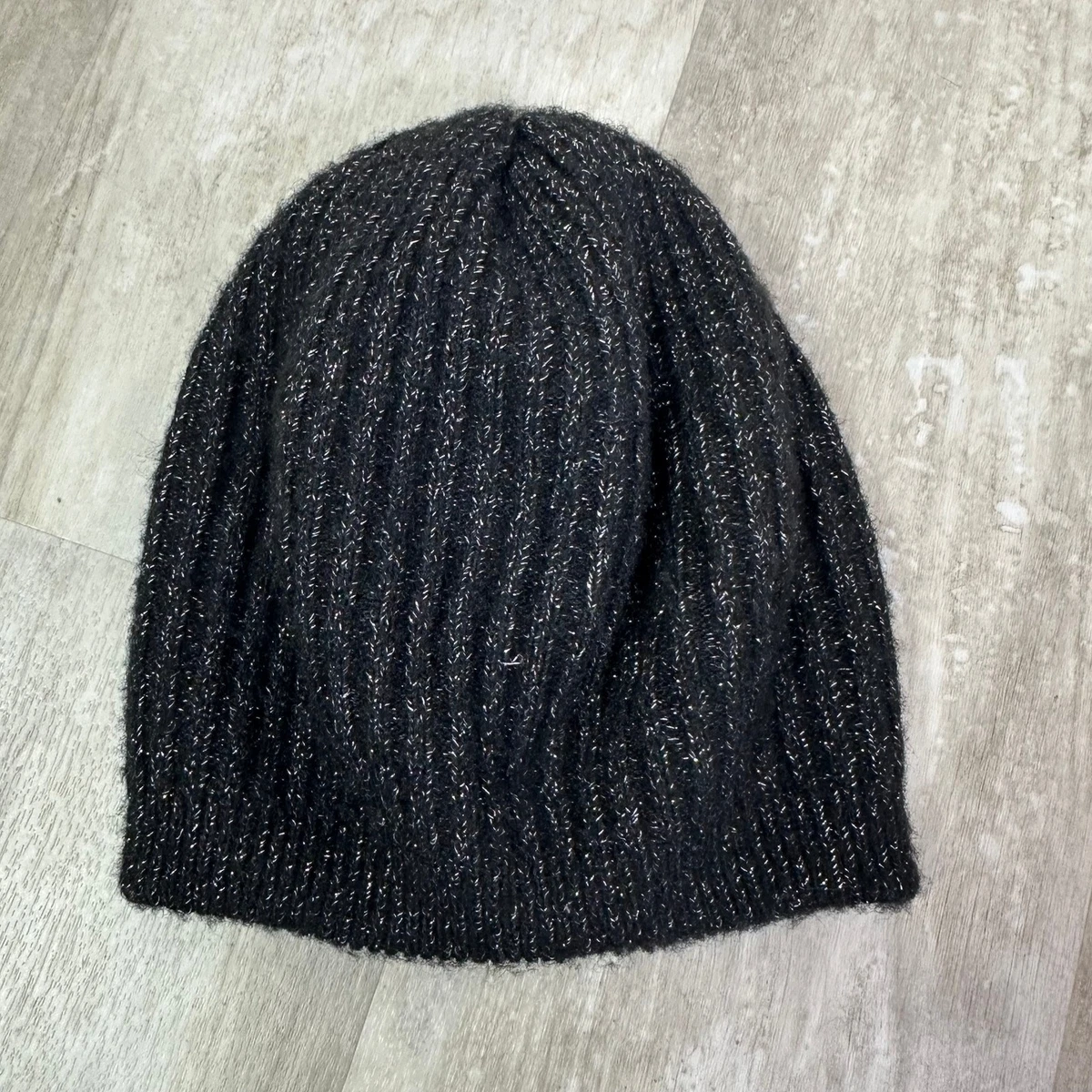ANTHROPOLOGIE Wide Brimmed 100% Wool Hat Black NWT ANTHROPOLOGIE One Size Black/Charcoal Wool | Mercari main image 3