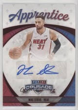 2021-22 Panini Chronicles Apprentice Signatures Red Max Strus #APP-MAX Auto 7eo