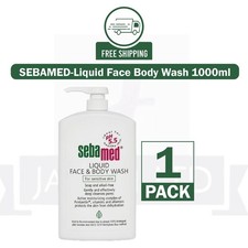 Sebamed Liquid Face & Body Wash 1000ml