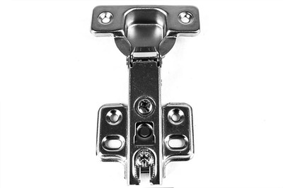 Berta Full Overlay Frameless Cabinet Door Hinges 105 Degree (2 Pack)