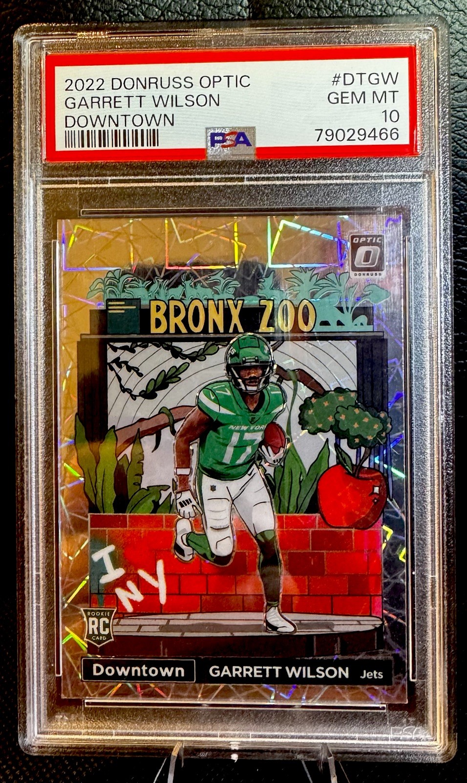 2022 Panini Donruss Optic - Downtown Garrett Wilson #DT-GW (RC)