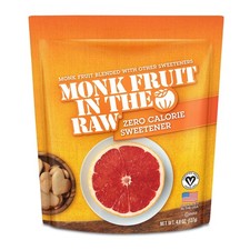 1 2 Pack Monk Fruit In The Raw Zero Calorie Sweetener 4.8 oz Bags