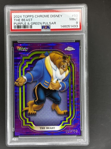 The Beast [Black Wave] #SS-4 2024 Topps Chrome Disney Super Strength card