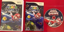 Super Mario Galaxy Nintendo Wii Game Complete CIB Tested/ Working Video Game