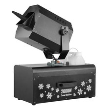 Snow Machine, 2000W 90  Shaking Head Snow Maker by Wireless/Wired Remote Con