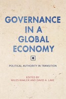 Governance In A Global Economy Political Authority In Transition Kahler (U. A.)