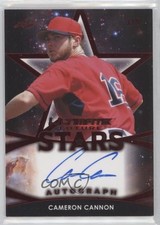 2019 Leaf Ultimate Future Stars Auto Red 3/5 Cameron Cannon #FS-CC2 Auto 05lj